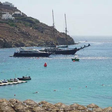 펜션 1path Pelican Mykonos Super Paradise House