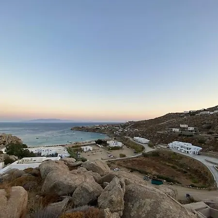 펜션 1path Pelican Mykonos Super Paradise House *