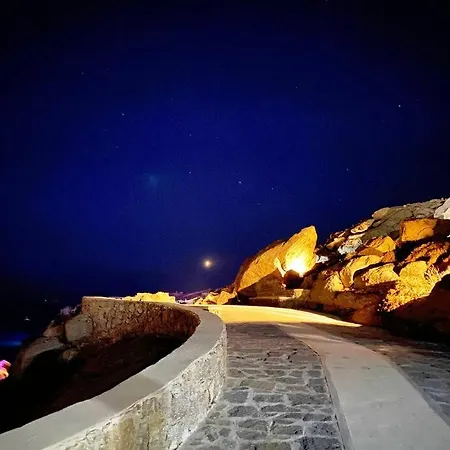 펜션 1path Pelican Mykonos Super Paradise House *