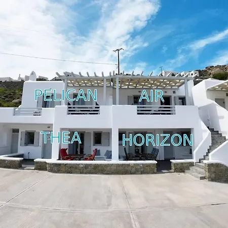 펜션 1path Pelican Mykonos Super Paradise House Mykonos Town