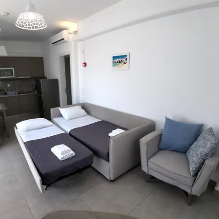 펜션 1path Pelican Mykonos Super Paradise House