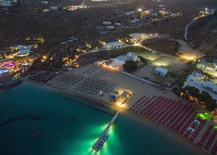 Semesterbostad 1path Pelican Mykonos Super Paradise House Mykonos Town