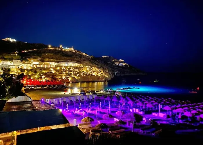 Semesterbostad 1path Pelican Mykonos Super Paradise House Mykonos Town