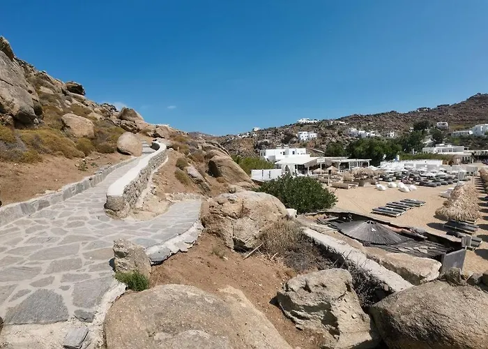 1path Pelican Mykonos Super Paradise House Mykonos Town
