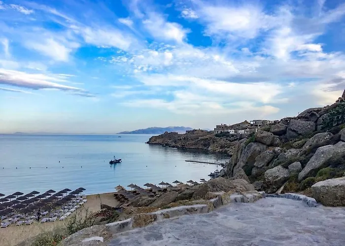 1path Pelican Mykonos Super Paradise House *